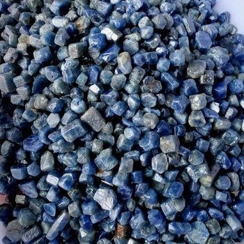 Pravi Redko 3-9MM Naravnih Neogrevane modra, temno modra Korund Plati Grobo Vzorcu Mnerals Zdravljenje Akvarij Gramoz Fish Tank kamni