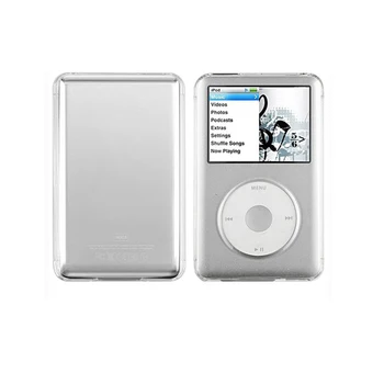 Pregledna Težko Jasno Kristalno Zaščitni Lupini Primeru Zajema Kože Za iPod Classic Dodatki