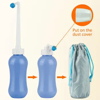 Prenosni Potovanja ročni Bide Škropilnica Osebnih Čistilo za Higieno, Spray Steklenico Pranje ravel Wc Strani SpraySeat Vode Trajno