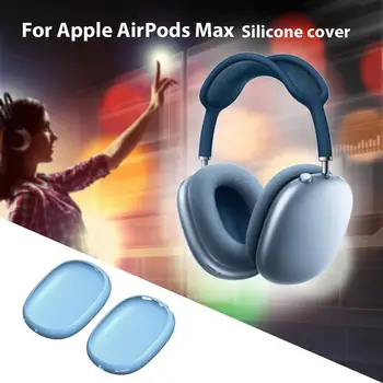 Primerna za AirPods Max slušalke zaščitni rokav, slušalke silikonski zaščitni rokav, slušalke varstvo