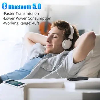 PROZOR 16-150Ω Hi-fi Slušalke Ojačevalnik z Bluetooth 5.0 Sprejemnik Prenosni 3.5 mm AUX Audio Slušalke Amp Komponente za MP3, PC