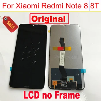 Prvotne Najboljše Za Xiaomi Redmi Opomba 8 8T LCD-Zaslon, Zaslon na Dotik, Računalnike Skupščine + Okvir Note8 Telefon Senzor Pantalla