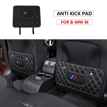 PU Mikrovlaken Usnja, ki Pokriva Anti-kick Mat Anti-igra Krovu Blazino za BMW M M3 M5 G01 F20 G30 F30 F31 E36 E39 E60 E46 E90 E91 X1 X3