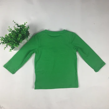 Puresun 2020 Novo Srčkan Aplicirano St. Patrick ' s Day Slog Baby Boy Majica Lepo Zeleno Fantje Dolgo Rokavi Top Obleke