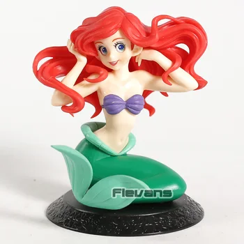 Q Posket Crystalux Little Mermaid Princess Ariel PVC Slika Zbirateljske Model Igrača, Lutka