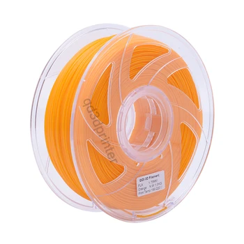 QIDI TECH Visoke Kakovosti 3D Tiskalnik Filamentov PLA 1.75 mm oranžna barva, 1kg