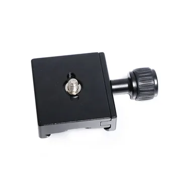 QR50 Adapter za Kamero Black Posnetek Ključa Dodatki Tablice Vijak Žogo Glavo Mini Gori Omejeno Hitro Sprostitev Zlitine Aluminija Stojalo