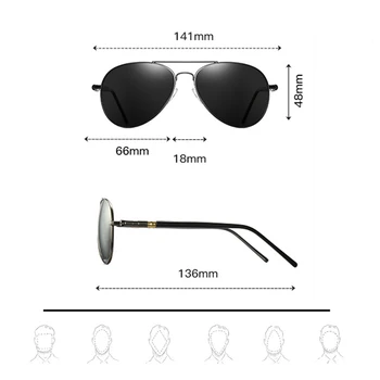 RBRARE 2021 Klasičnih Polarizirana sončna Očala Moških Luksuzne blagovne Znamke Oblikovalec Stekla Retro Visoko Kakovostne Kovine Vožnje Moški Buljiti Z Box