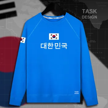 Republika Koreja Južni KOR korejska KR Daehan Minguk moški pulover s kapuco puloverji s kapuco moški majica tanke nove ulične obleka je