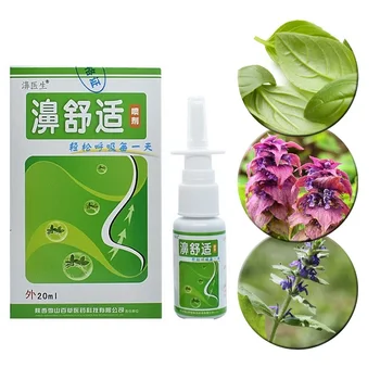 Rinitis, Sinusitis Zamašen Nos, Alergijske Sinusitis Zdravljenje Kitajske Tradicionalne Medicinske Zel Pršilo Za Nos Medicine Nos Nego