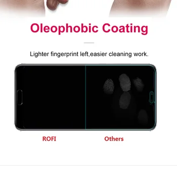 ROFI za Huawei P40 Pro steklen Pokrov Ukrivljen Celoten Zaslon HD Tanek Zaščitni Film Gladko Trdnosti, Kaljeno Steklo Screen Protector