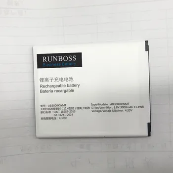Runboss Originalne Kakovosti Baterije AB3000KWMT za Philips S327 za Xenium CTS327