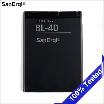 SanErqi Baterija Za Nokia BL-4D telefon baterija za Nokia N97 Mini N8 N8-00 E5 E5-00 702T T7-00 E7 E7-00 BL4D Akumulatorjem 1200mAh