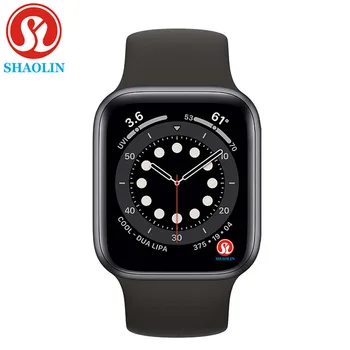 SHAOLIN Original Pametno Gledati Serije 6 Bluetooth SmartWatch primeru za apple ura iPhone Android Pametni telefon watch (Rdeči Gumb)