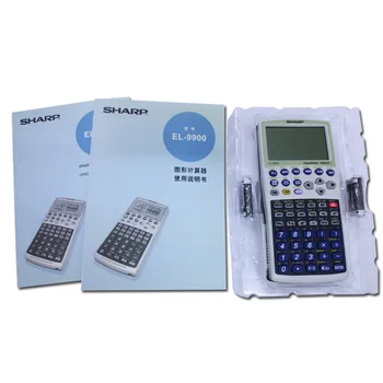 SHARP EL-9900W Graphing Calculator Finančni Izračun Grafikon Funkcijo Logiko Risanje Kalkulator