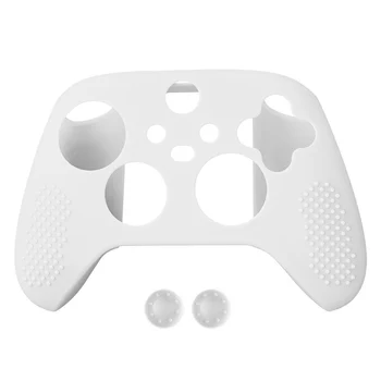 Silikonski Primeru Zaščitna Kožo Kritje Zaviti Primeru Za Xbox Serije S X Controller Palčko Gel Gume Z 2Pcs Thumbsticks
