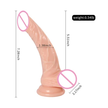 Silikonski Super Realističen Dildo Moški Umetni Penis Dick Strapon Dildo Sesalni Masturbator Adult Sex Igrače Za Ženske, Geji,