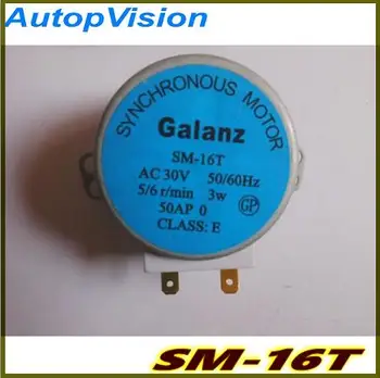 SM-16T Mikrovalovna Gramofon Obrnite Tabela Motorji Strojev Sinhroni Motor SM16T AC30V za Galanz Mikrovalovna