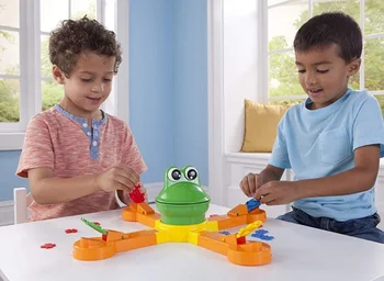 Smešno Hranjenje žabe jesti piškotov, otroški priročnik, izobraževalne igrače, igrače, električni Družinski Stranka Igra