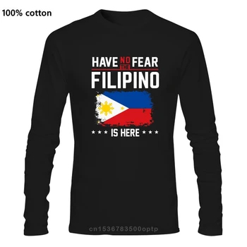 Smešno Moški majica s kratkimi rokavi Ženske novost tshirt Filipini Zastave, Majice ni Strah, Krimeanščino Ponos T-Shirt