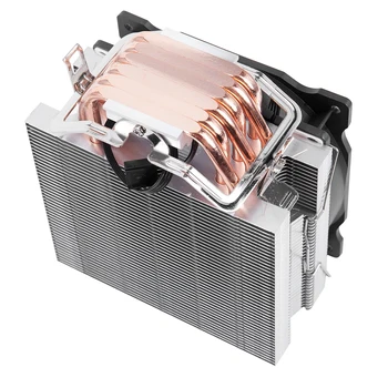 SNEŽAK 4PIN CPU hladilnik 6 heatpipe En ventilator za hlajenje 12cm fan LGA775 1151 115x 1366 podporo Intel AMD