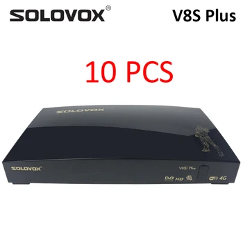 SOLOVOX V8S PLUS 10pcs HD DVB S2 Satelitski TV Sprejemnik Podpira USB WIFI, 3G, 4G MARSX YouTube Xtream Ali3511 PowerVU Biss Tipko STB