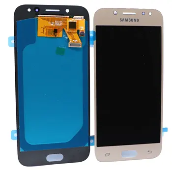 Super AMOLED zaslon LCD Za Samsung Galaxy J5 J5 2017 J530 SM-J530F J530M LCD zaslon na dotik, računalnike komponente z svetlosti adjustme