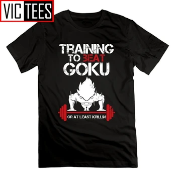Super Za Usposabljanje Telovadnice T Shirt Bodybuilding Odraslih Tees Bombaž Tees Kratkimi Anime T-Shirt