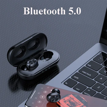 Sylas TWS Bluetooth Brezžične Slušalke Dotik za Nadzor Slušalke Xiomi Nepremočljiva Šport Slušalka 9D Stereo Slušalke Za Glasbo Huawei