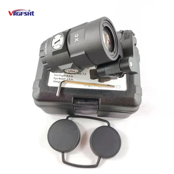 Taktično MRO HD Holografski 1x Reflektor Očeh +3X Lupo Pogled Kombinaciji Z 20 mm Picatinny Železniškega Montaža Sedeža