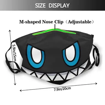 Temno Chao Stroj Usta Masko Sonic Hedgehog Serije Igre Za Večkratno Uporabo Maske Z Filtri Proti Meglica Masko