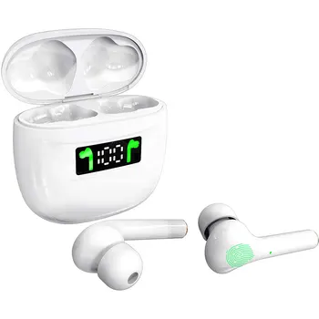TWS Brezžične Slušalke Bluetooth 5.0 Slušalke IPX7 Nepremočljiva Čepkov LED Zaslon HD Stereo vgrajeni Mikrofon za Xiaomi iPhone