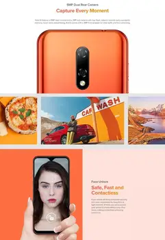 Ulefone Opomba 8 Pametni Waterdrop Zaslon Quad Core 5.5 palčni 2GB+16GB Obraz ID Odklenjena mobilni telefon Android 10, 5MP Fotoaparatom v Telefonu