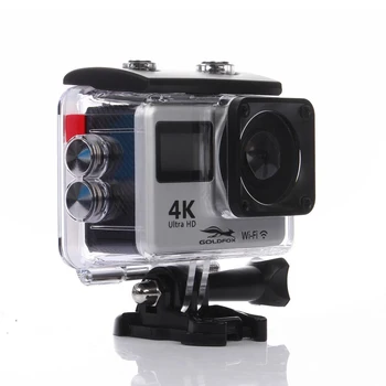 Ultra HD 4K Akcijska Kamera, Zaslon na Dotik, WiFi 2,0-palčni 12MP Šport Fotoaparat 30 m Pojdi Nepremočljiva Pro Cam 170D Šport Video Čelado Kamero