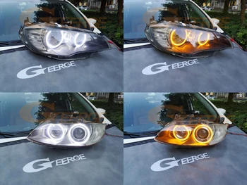 Ultra Svetla Dnevno Svetlobo vključite opozorilne luči SMD LED Angel Eyes Za Mercedes Benz M Razred W164 ML350 ML450 ML500 ML550 ML63 AMG