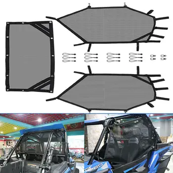 UTV Levo Desno & Zadnje Okno Net/Ščit Set za Polaris RZR 1000 RZR 900 XP za Honda Talon za Kawasaki Mule za Yamaha Rhino
