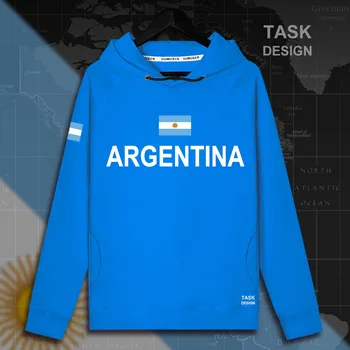 V argentini je Argentinski AR moški pulover s kapuco puloverji s kapuco moški majica tanke nove ulične oblačila jope trenirko narod zastav