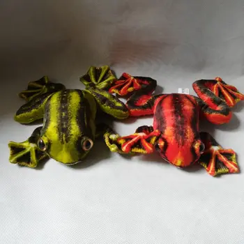 Veren živali o 30x20cm žaba plišastih igrač lovely frog mehka lutka baby igrača darilo za rojstni dan w1579