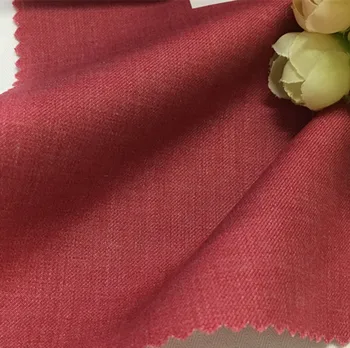 Vijolično rdeče česano obleko tkanine, tkanine gubam visoko-kakovostni razred prilagođenje Coats Hlače širok noge hlače