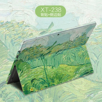 Vinilne Nalepke Stari Zemljevid Laptop Nalepke za Microsoft Surface Pro 4 5 6 Tablet Primeru Zajema Kože za Površinsko Pojdi 13.5 Zvezek Nalepka