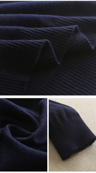 Visoka kakovost 2020 Men ' s long sleeve O-vratu puloverji priložnostne Volne moški puloverji pleteni puloverji mens oblačila 10colors