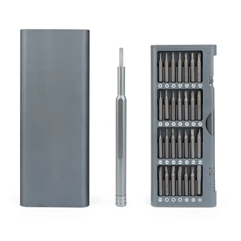 Visoka kakovost koristno Izvijač Kit 56 Natančnost Magnetni Bitov Alluminum Polje /DIY izvijačem Set