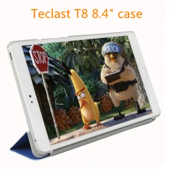 Visoka kakovost PU Usnje Primeru kritje Za Teclast T8 za 8,4-palčni Tablični računalnik zaščitna torbica+Screen protector darila