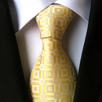 Visoko-kakovostni razred poliester jacquardske oddelek poslovne trendy kravato Poslovno Srečanje, Poroko Men 's Wild Kravato