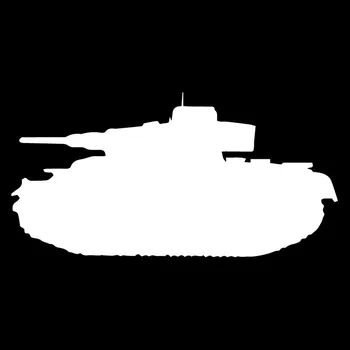 Volkrays Osebnost Avto Nalepke Tankovsko Tank Vojaško Nič Okluzija Pribor Reflektivni Nepremočljiva Pvc Nalepke,7cm*15 cm