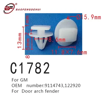 Vrata Arch Fender Določanja Položaja, Sponke, Vijaki Za Gm 9114743,122920