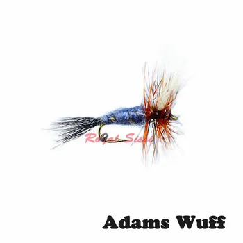 Vroče 5pcs muharjenje adam muhe obseg set 5 stilov razvrstan padalo irrestible suho letenje adam wulff trude umetno insektov vab