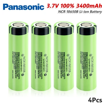 Vroče Panasonic Original baterijo za ponovno polnjenje NCR18650B 3,7 v 3400mah 18650 visoko-trenutne Baterija Litij-Za Svetilko baterije