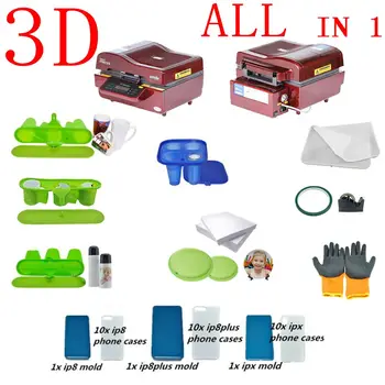 VSE V ENEM ST-3042 3D Vakuumski Heat tiska Stroj 3D Sublimacijski Tiskalnik, Telefon Primerih/ Vrčkov /Plošče/ Očala/Rock