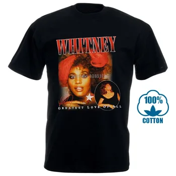 Whitney Houston je Največja Ljubezen Od Vseh Majica S, M, L, Xl, 2Xl Čisto Nov Uradni 012020